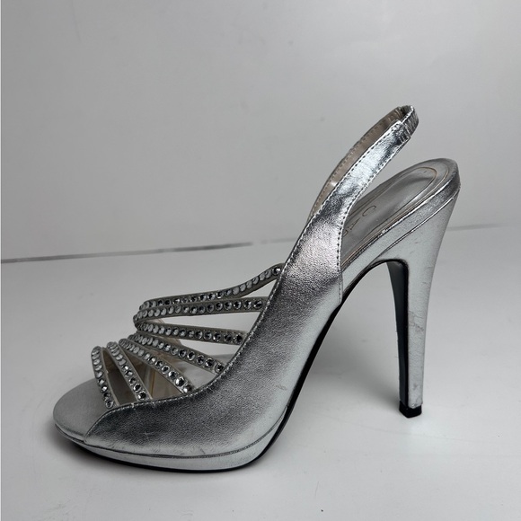 Caparros silver Womens Heels Size 7 - Picture 11 of 14